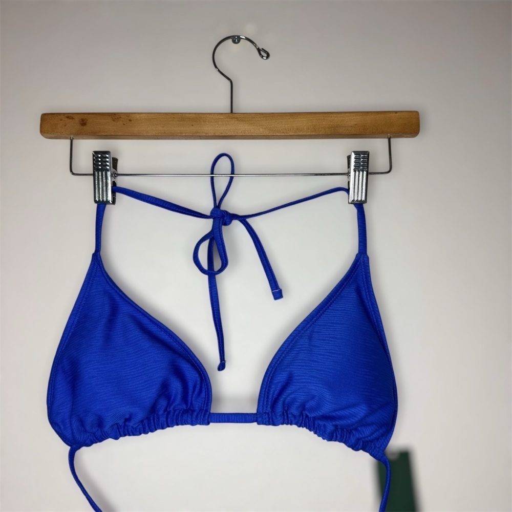 New Wild Fable Vibrant Blue Bikini Top M